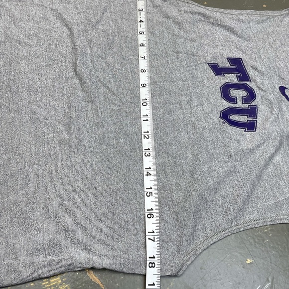 Nike TCU Texas Christian University Keyhole Tank Top Training AR7493-063 Grey - Picture 5 of 8